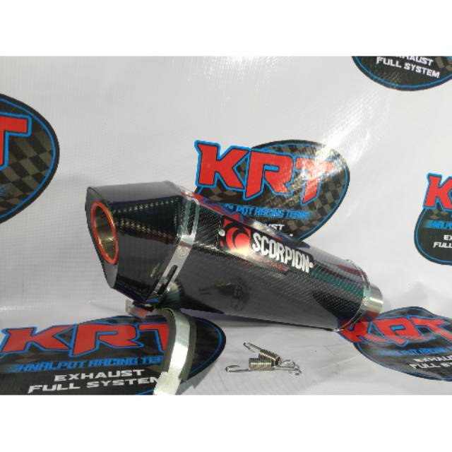 Jual Slencer Knalpot Racing Scorpion Vixion Gsx Tiger Cbr Nmax Aerox