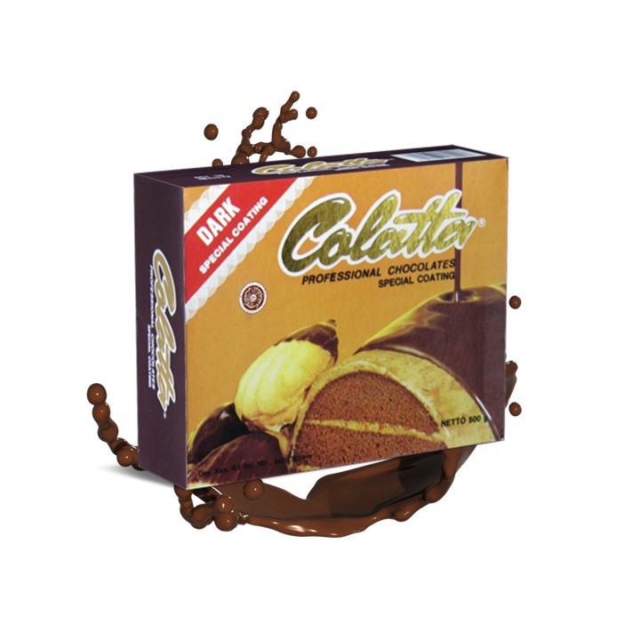 Jual Colatta Special Coating Dark Chocolate 500 gr | Shopee Indonesia
