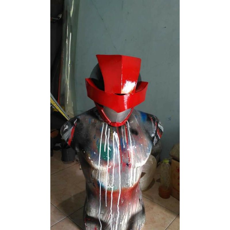 Jual Helm Power Ranger Merah (Lupin Red) | Shopee Indonesia