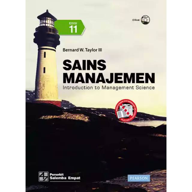 Jual Buku Sains Manajemen: Introduction To Management Science, E11 ...