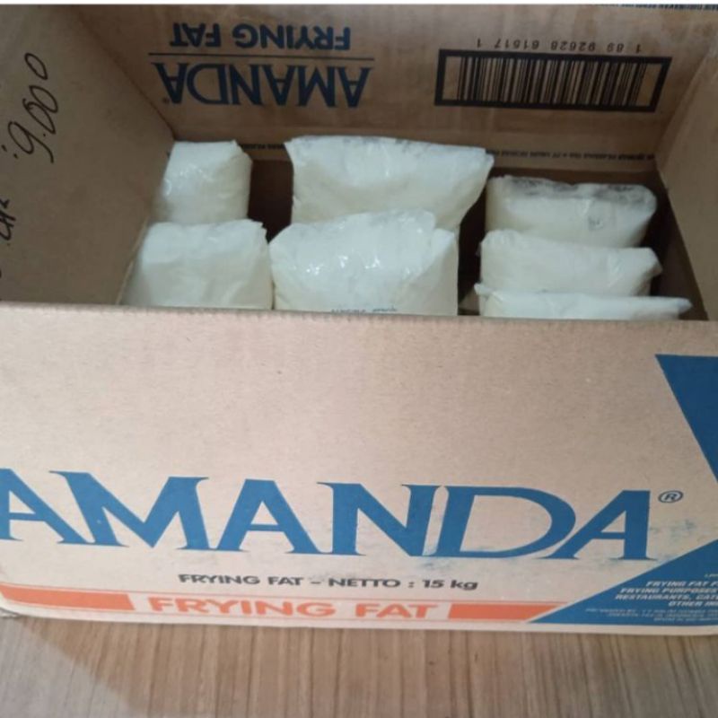 Jual READY AMANDA FRYING FAT/BAKER'S FAT/SHORTENING/MENTEGA PUTIH ...