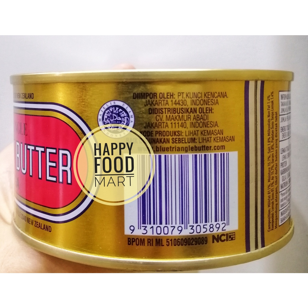 Jual [PROMO] GOLDEN CHURN BUTTER 340G/BLUE TRIANGLE CREAMERY BUTTER ...