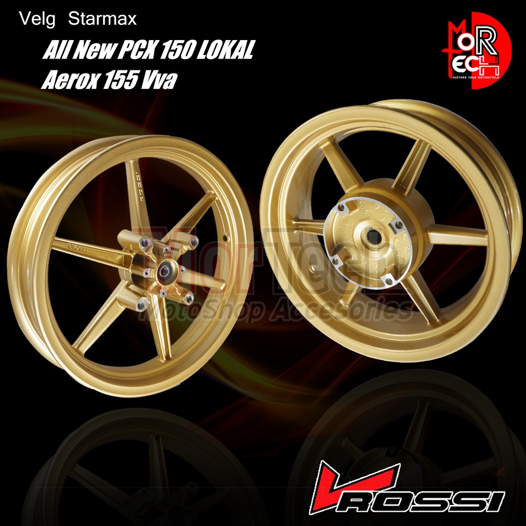 Jual Velg Pelek Racing Tapak Lebar V Rossi Venom Starmax Model RCB