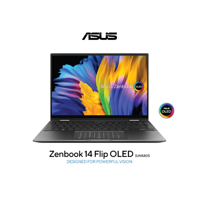 14& ASUS ZENBOOK 14 Flip UP5401EA-OLED553 OLED Tactile Écran Assemblage