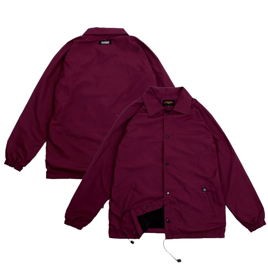 Coach jacket clearance maroon