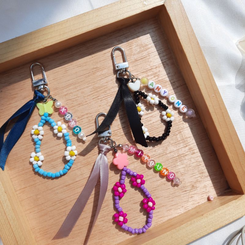 Jual Keyring Custom Flower Round | Shopee Indonesia