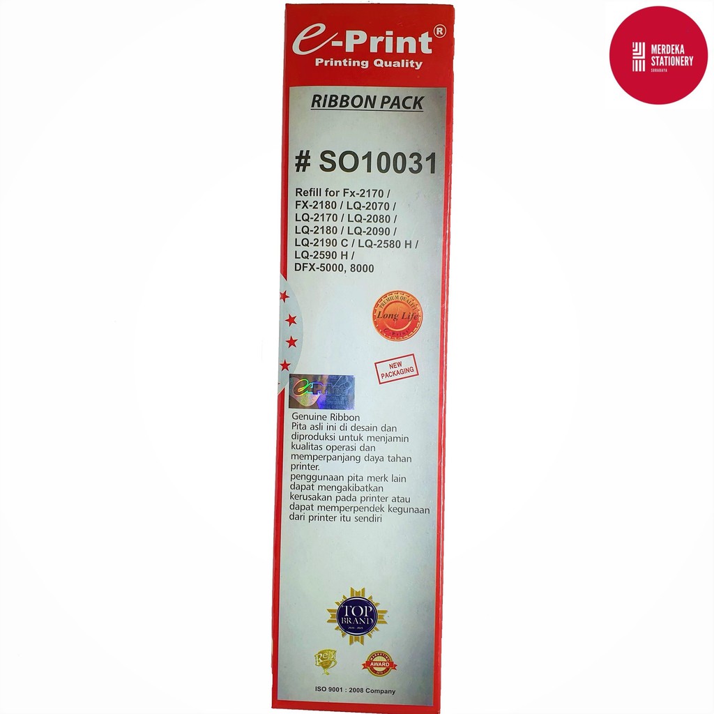 Jual Ribbon Pack/Refill/Pita Printer E-Print/Eprint/E print #SO10031 ...