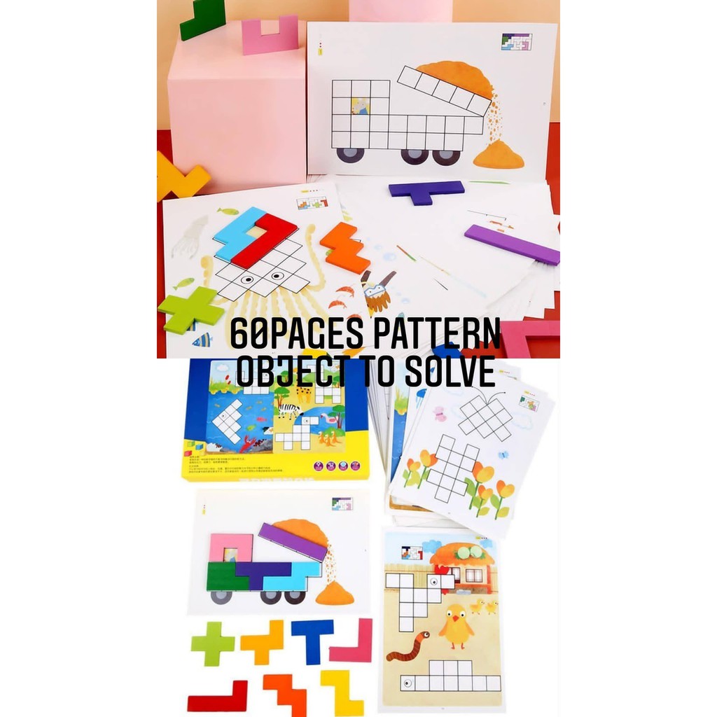 Jual Pattern Matching Object Puzzle Box | Shopee Indonesia