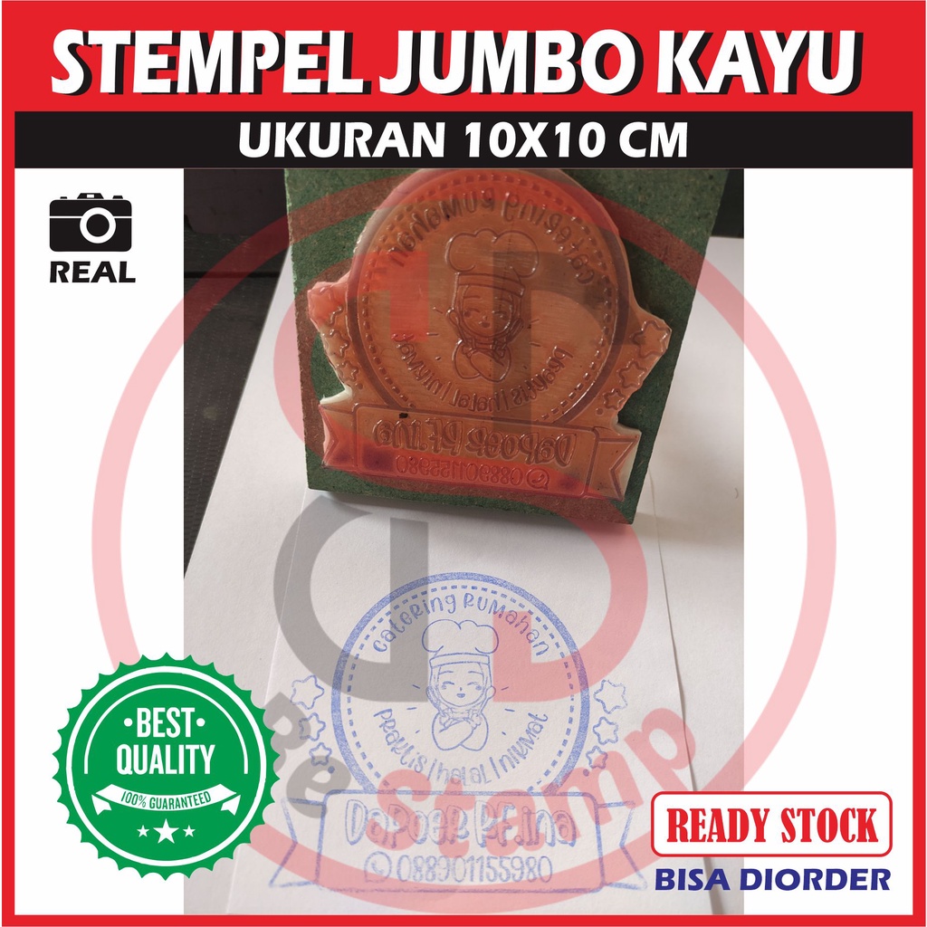 Jual Stempel Kayu Jumbo Shopee Indonesia