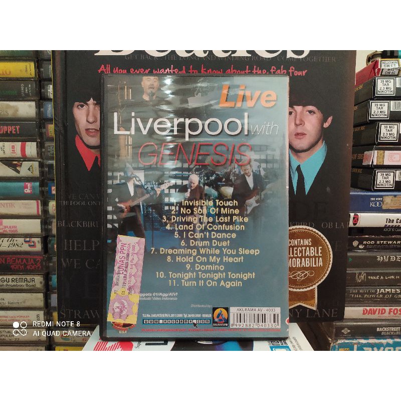 Jual VCD Original : Live Liverpool with GENESIS. | Shopee Indonesia