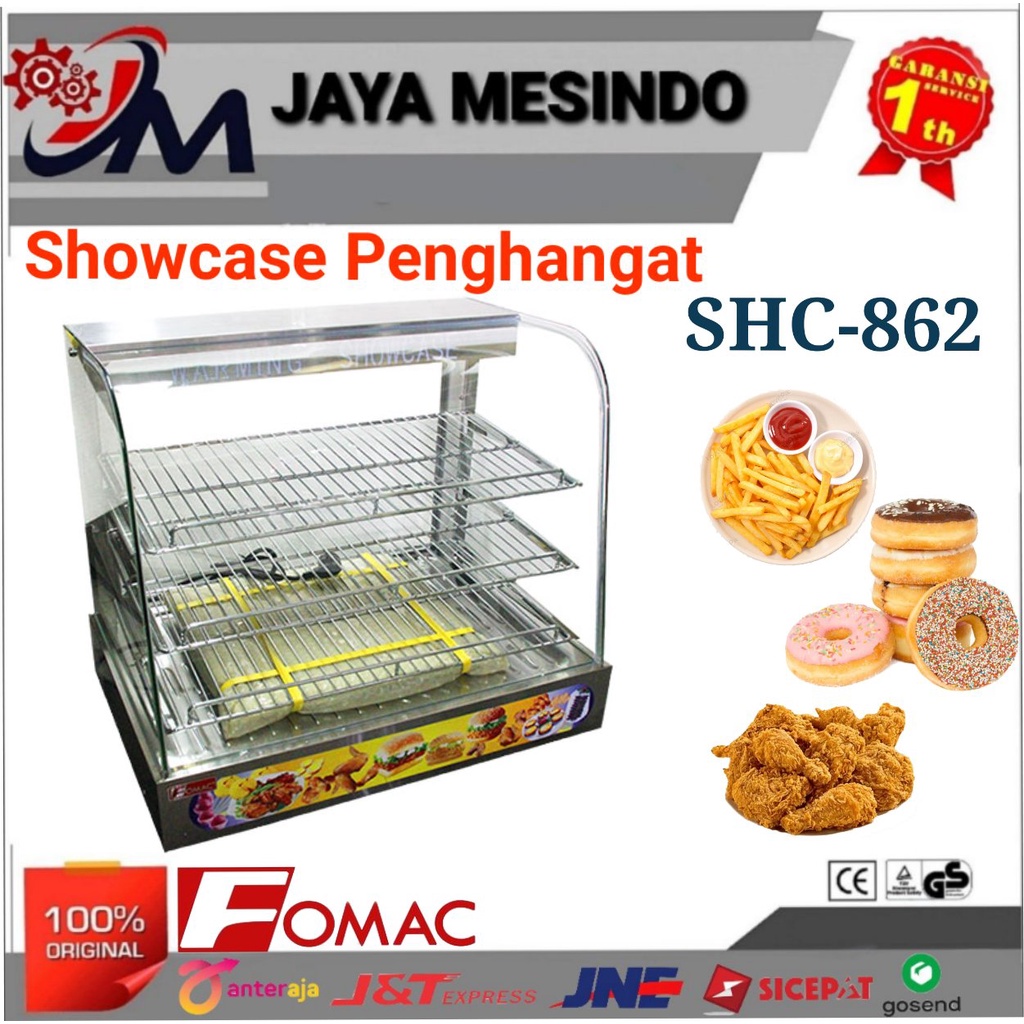 Jual Hot Showcase / Pemajang hangat makanan SHC-862 FOMAC - Food ...