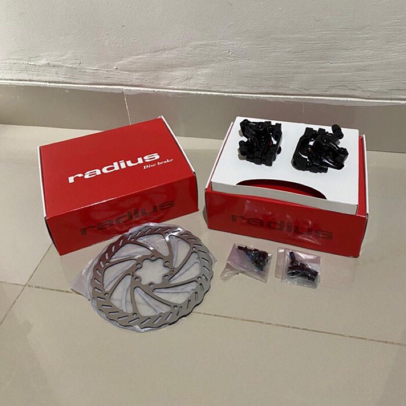 Jual Rem Mekanik Sepeda Kaliper RADIUS BR CX7 Discbrake Disc Brake