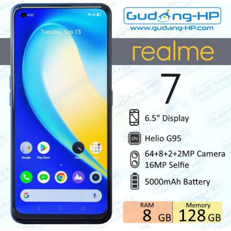 Jual Realme 7 8/128 Original Garansi Resmi Indonesia | Shopee Indonesia