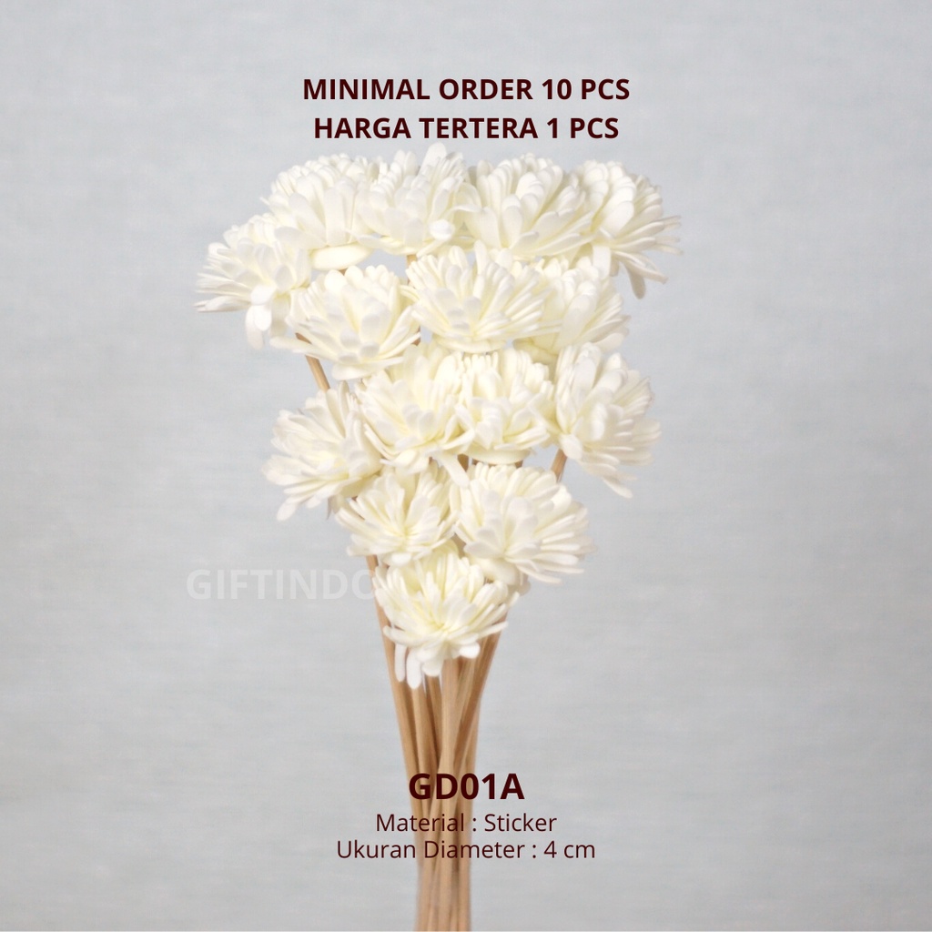 Jual [Minimal Order 10 PCS] Bunga Sola Wood Flowers Reed Diffuser Sola ...