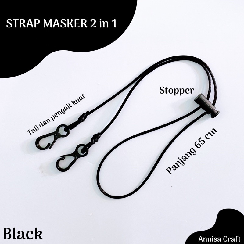Jual TERMURAH !!! STRAP MASKER 2in1 KONEKTOR / KALUNG MASKER | Shopee ...