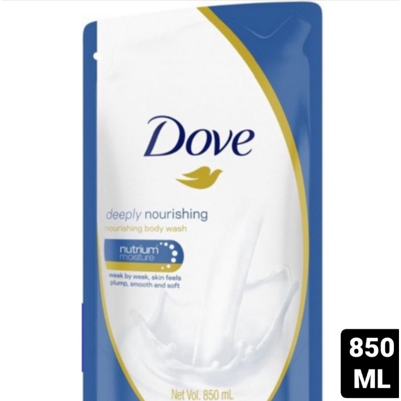 Jual Dove Deeply Nourishing Nutrium Moisture 850 Ml Body Wash Shopee