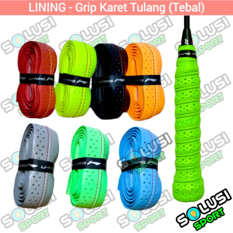Jual LINING GP32A Grip Karet Tebal Raket Badminton Bulutangkis - TULANG ...