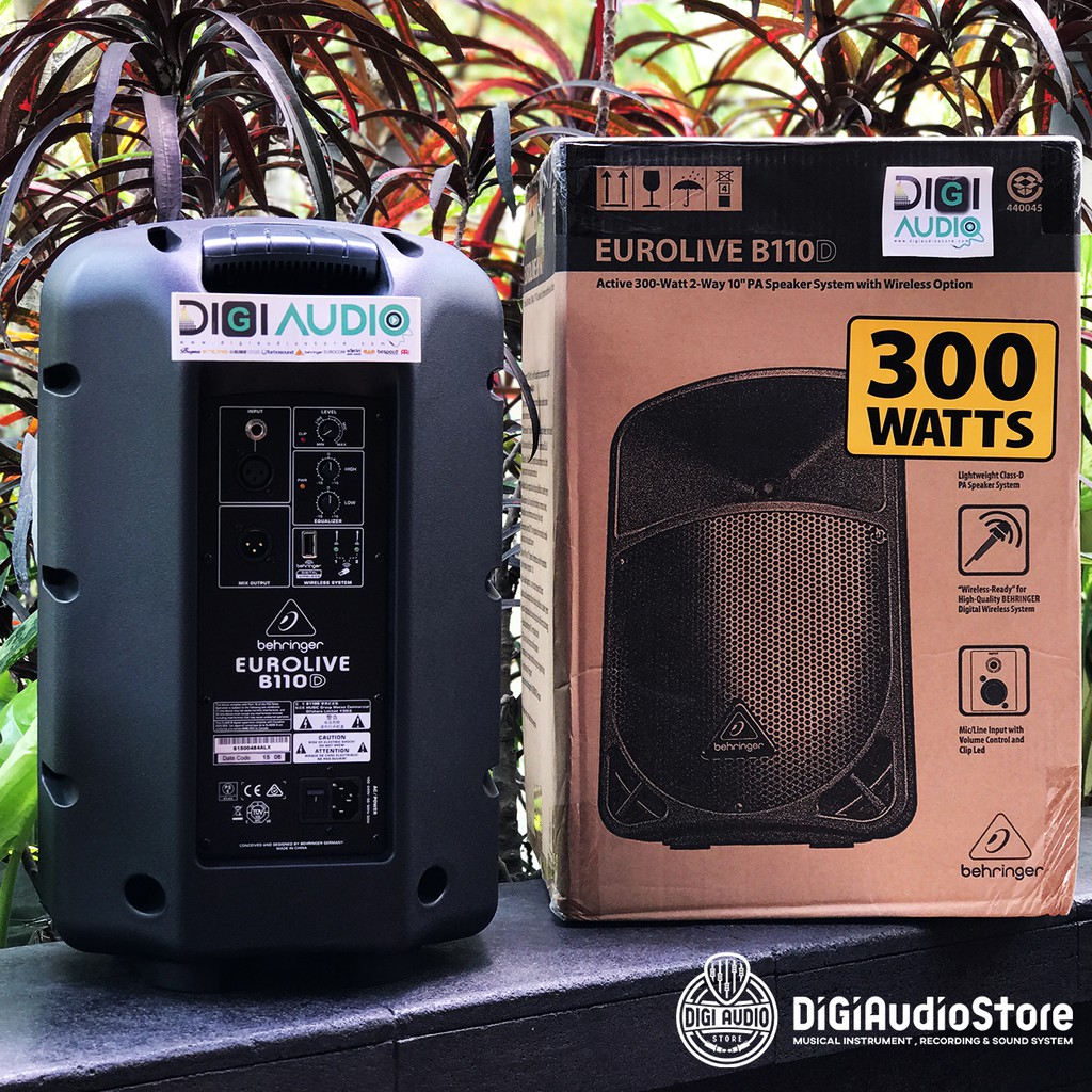 behringer EUROLIVE B108D スピーカー(2本セット)