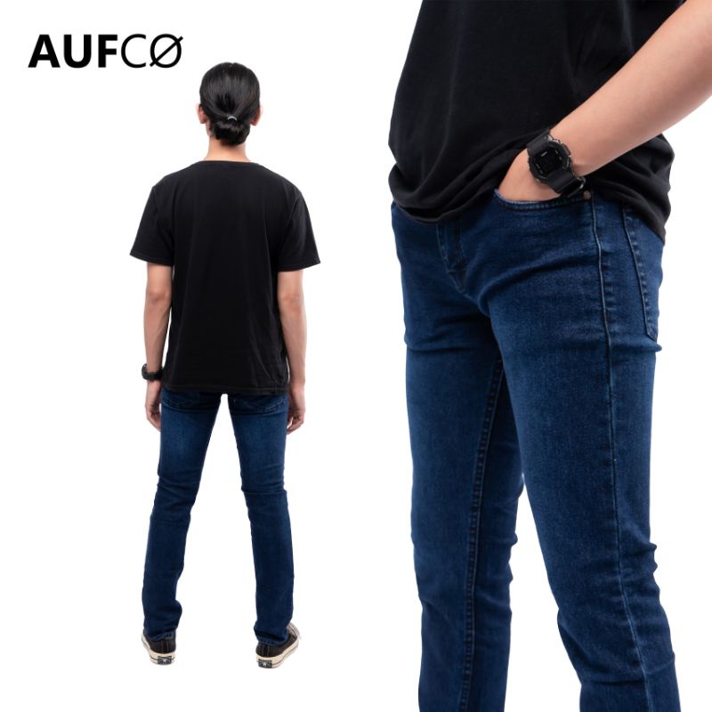 Jual Aufco Celana Jeans Panjang Premium Blackjazz Aufco Kualitas