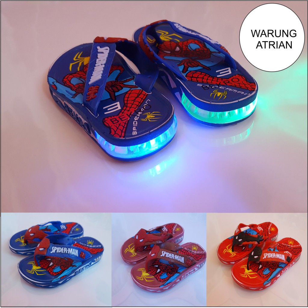 Sandal spiderman best sale