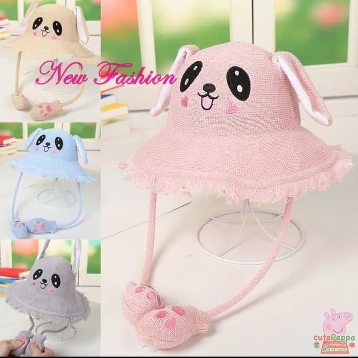 Jual Topi kelinci tik tok telinga bergerak lebar / topi rabbit bunny ...