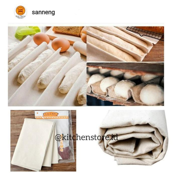 Jual Sanneng Dough Proofing Fermentation Cloth / Kain Proofing Roti ...