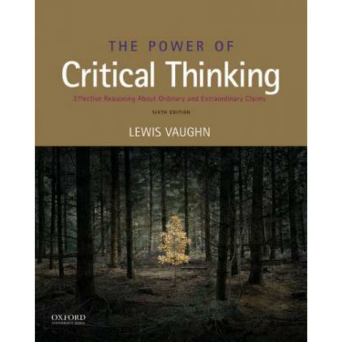 Jual Buku The Power of Critical Thinking | Shopee Indonesia
