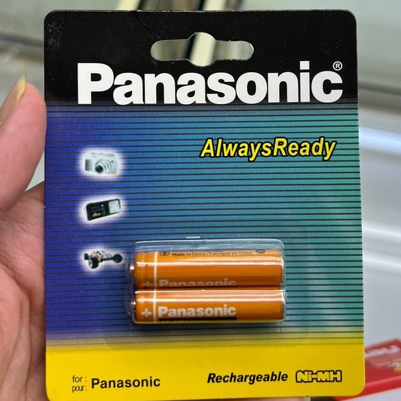 Batterie Ricaricabili AAA NiMH 830mAh 1.2V Per Telefoni Cordless Panasonic – JAPUSOON, 3 Anni Garanzia