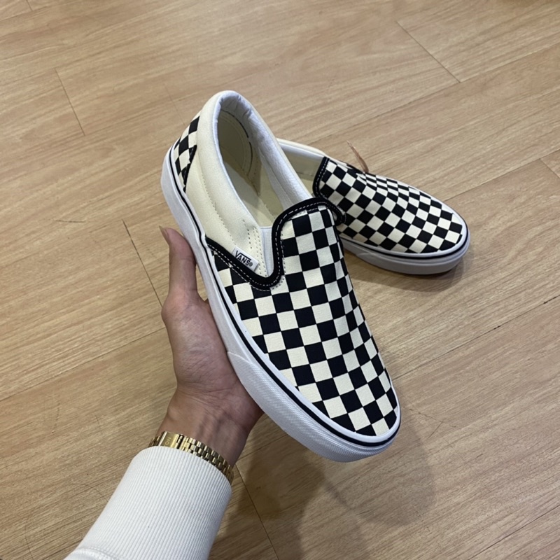 Jual SALE VANS SlipOn Checkerboard BW Classic ORIGINAL DISKON TERMURAH Shopee Indonesia
