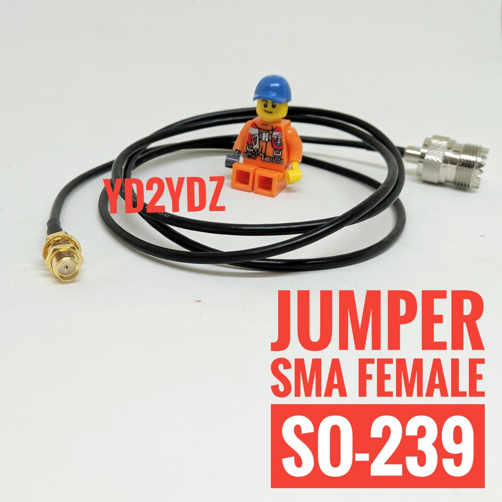 BOOBRIE B-200 UHF Coaxiale Kabel 5M - PL259 Adapter Radio Antennekabel - Verliesarme CB Coaxkabel Voor Amateurradio en CB Radio/Antenne