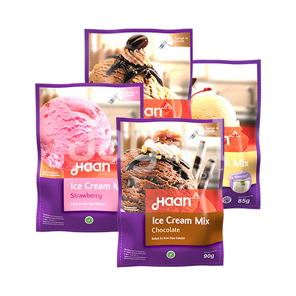 Jual Haan Ice Cream Mix Aneka Rasa Shopee Indonesia