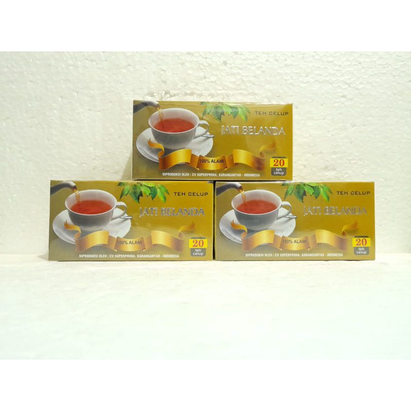 Jual Teh Celup Daun Jati Belanda Herbal Shopee Indonesia