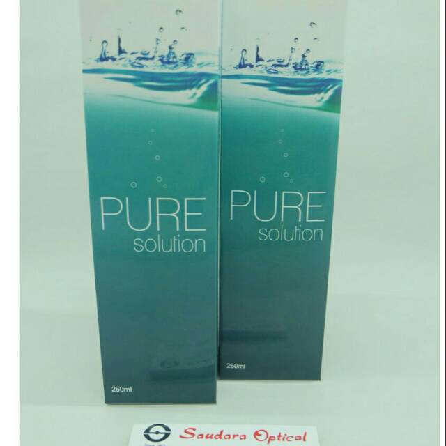 Jual Cairan Softlens Pure Solution 250 Ml | Shopee Indonesia