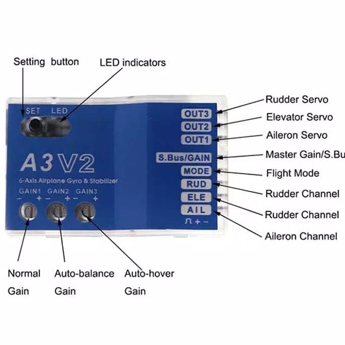 Jual A3 V2 Flight controller | Shopee Indonesia