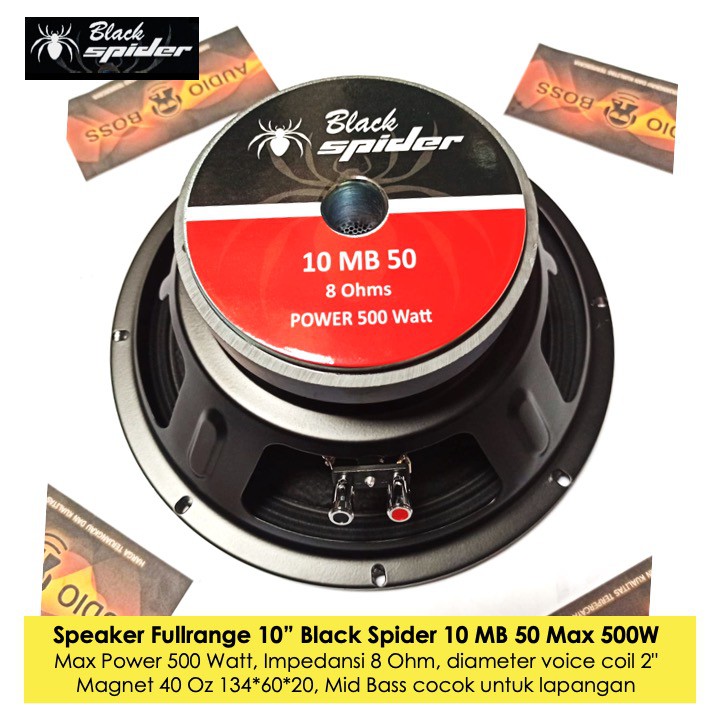 Harga speaker black widow sales 10 inch