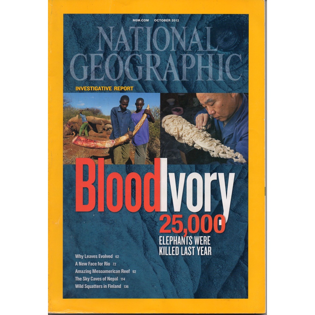 Jual Majalah National Geographic Inggris Edisi Oktober 2012 (second ...