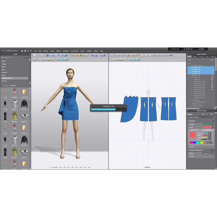 Jual CLO 3D Standalone 5.2 x64 Fashion Design | Shopee Indonesia