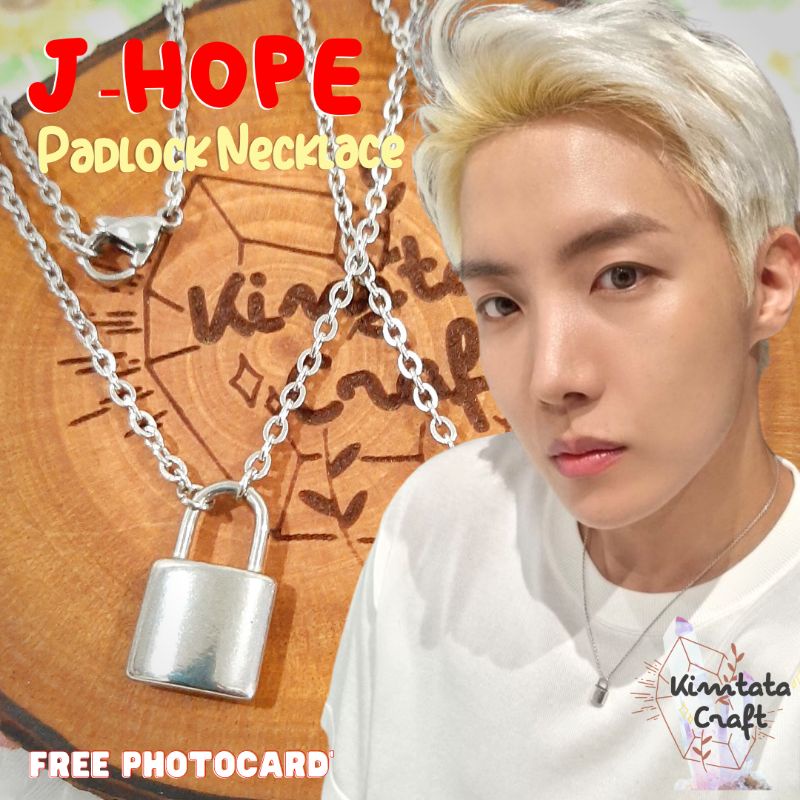 Jual (Anti Karat) Kalung Gembok BTS JHOPE J-Hope/ Hiphop korea Padlock -  Liontin Bulat - Kota Cirebon - Kimtatacraft