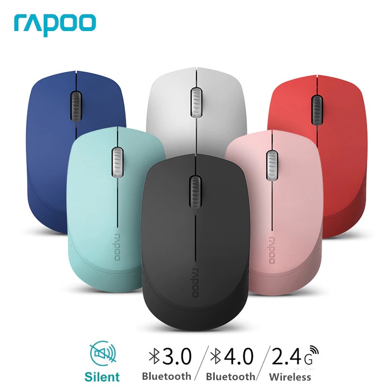 Jual Mouse Wireless Rapoo M100 Silent Multi-mode | Shopee Indonesia