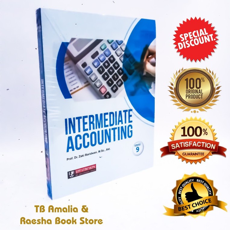 Jual Buku Intermediate Accounting - Edisi 9 - Prof Dr Zaki Baridwan M ...