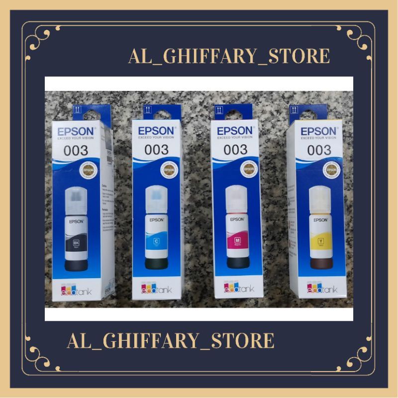 Jual Tinta Epson BCYM 003 For Ink Printer L1110 L3100 L3110 L3150 Isi ...