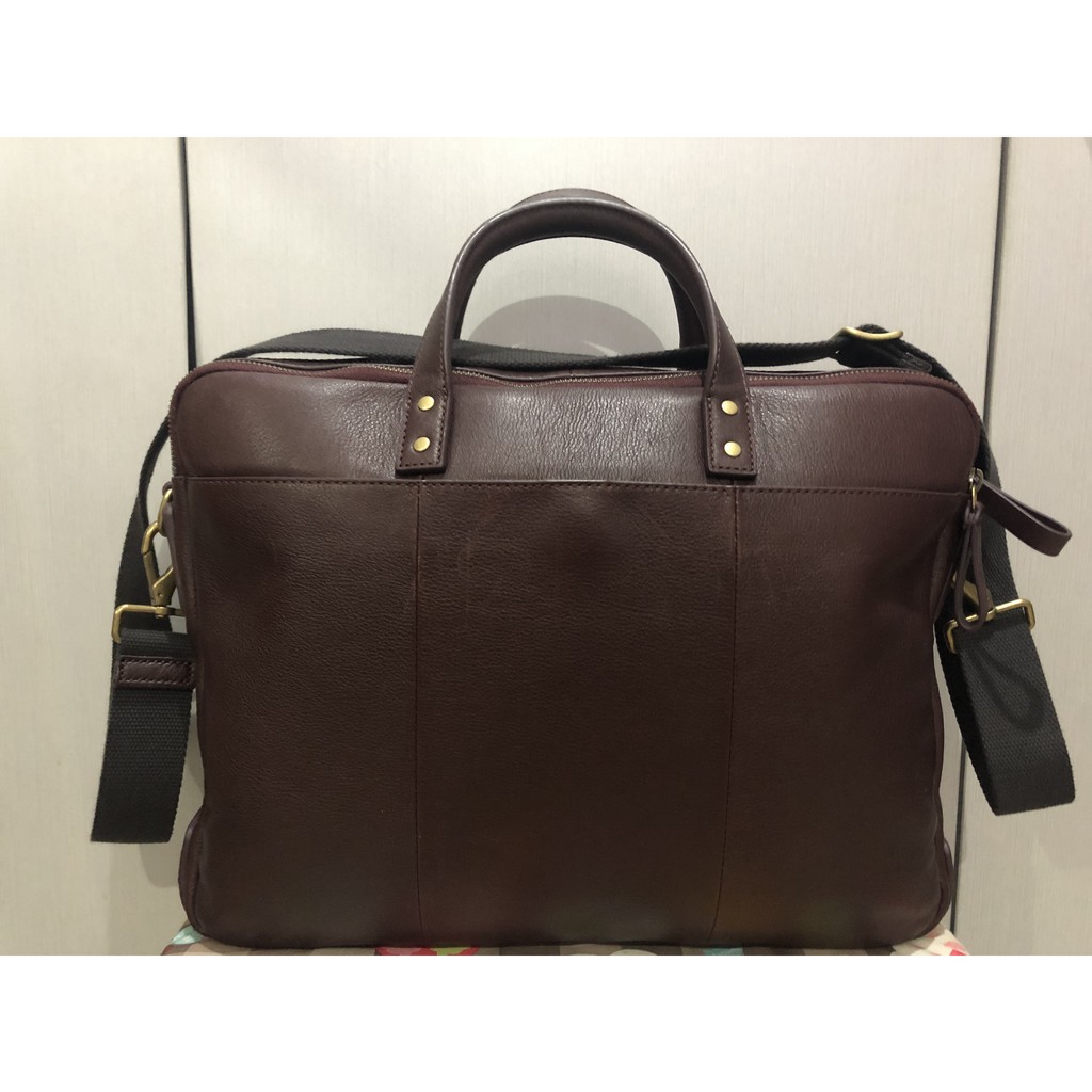 Jual Original Fossil Messenger Bag (Genuine Leather) Shopee Indonesia