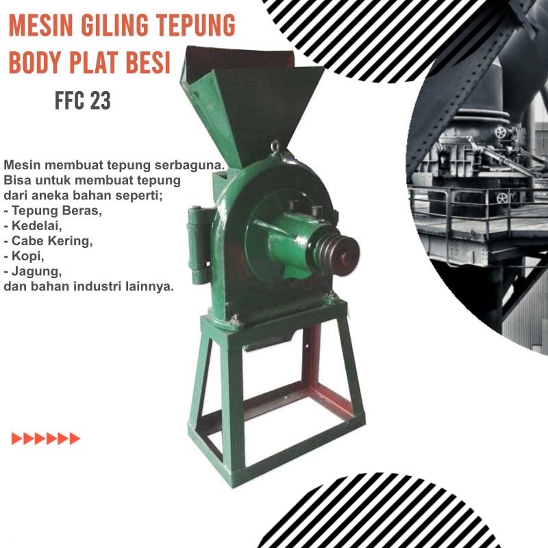 Jual Mesin Giling Gilingan Tepung Ffc 23 Penepung Disk Mill Ffc23