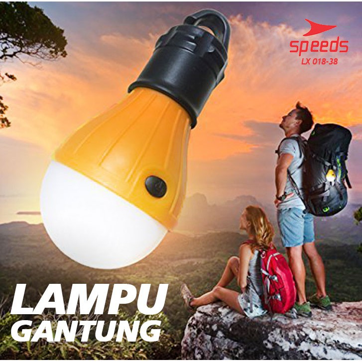 Jual Lampu Tenda Speeds Lamp Tent Camping Dimmable Gantung Emergency