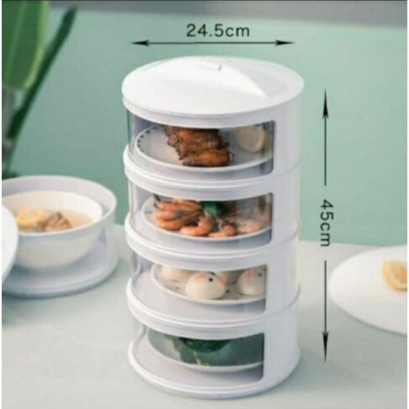 Jual rak makanan 4 tingkat | Shopee Indonesia