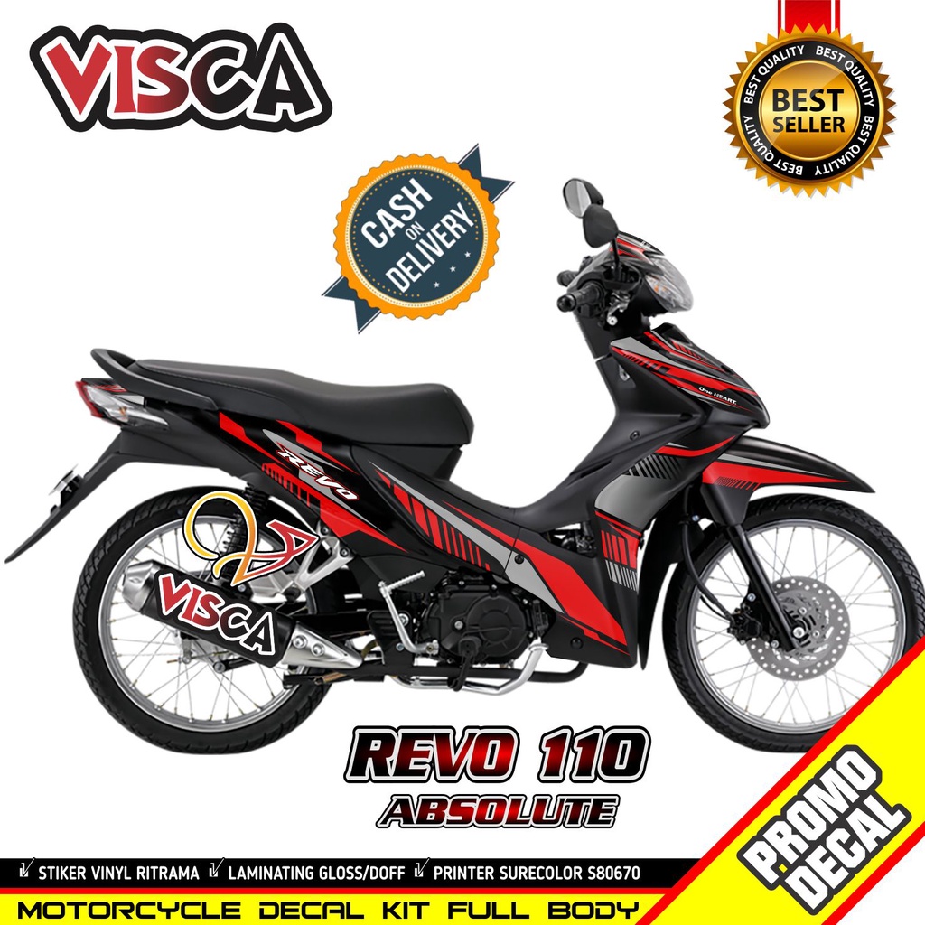 Jual Decal Revo Absolute 110 Full Body Decal Absolute Revo Full Body