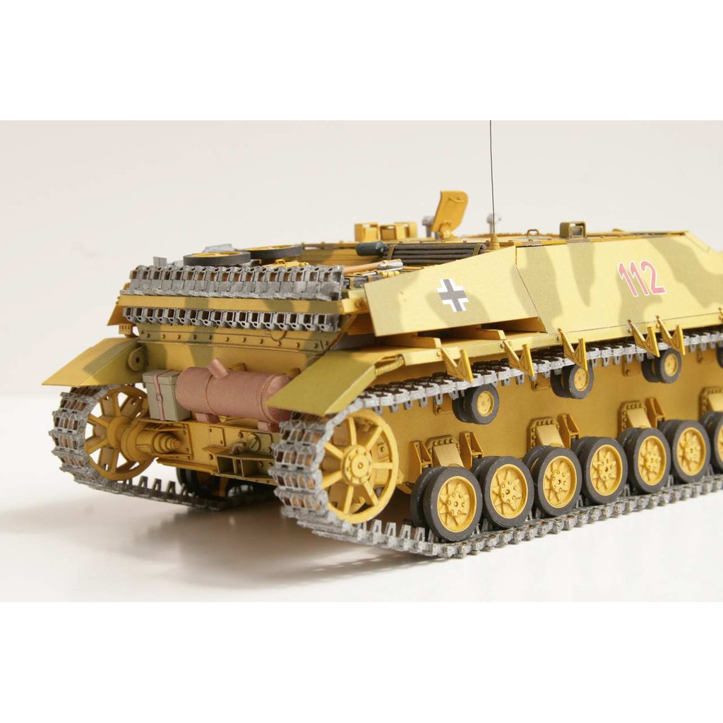 Jual DIY Model Kertas Perang Dunia II Tank Pemburu Jerman JagdPanzer IV ...