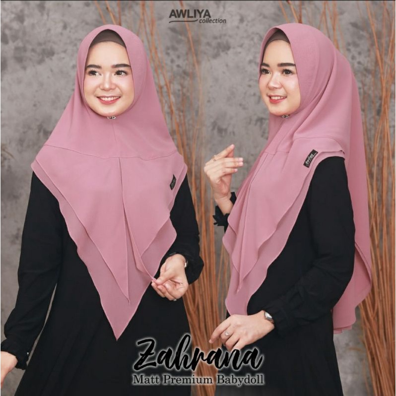 Khimar Zahrana By Aliyar Hijab Awliya Collection