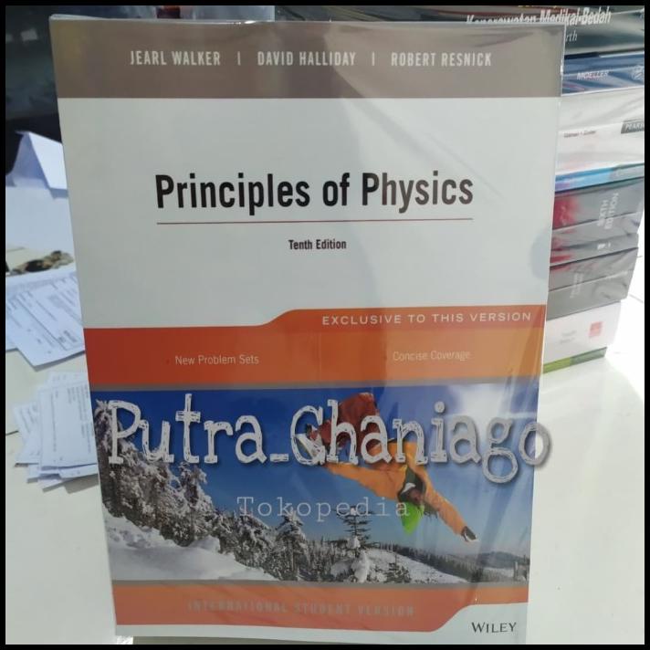 Jual Principles Of Physics 10Th Tenth Edition By Walker Halliday ...