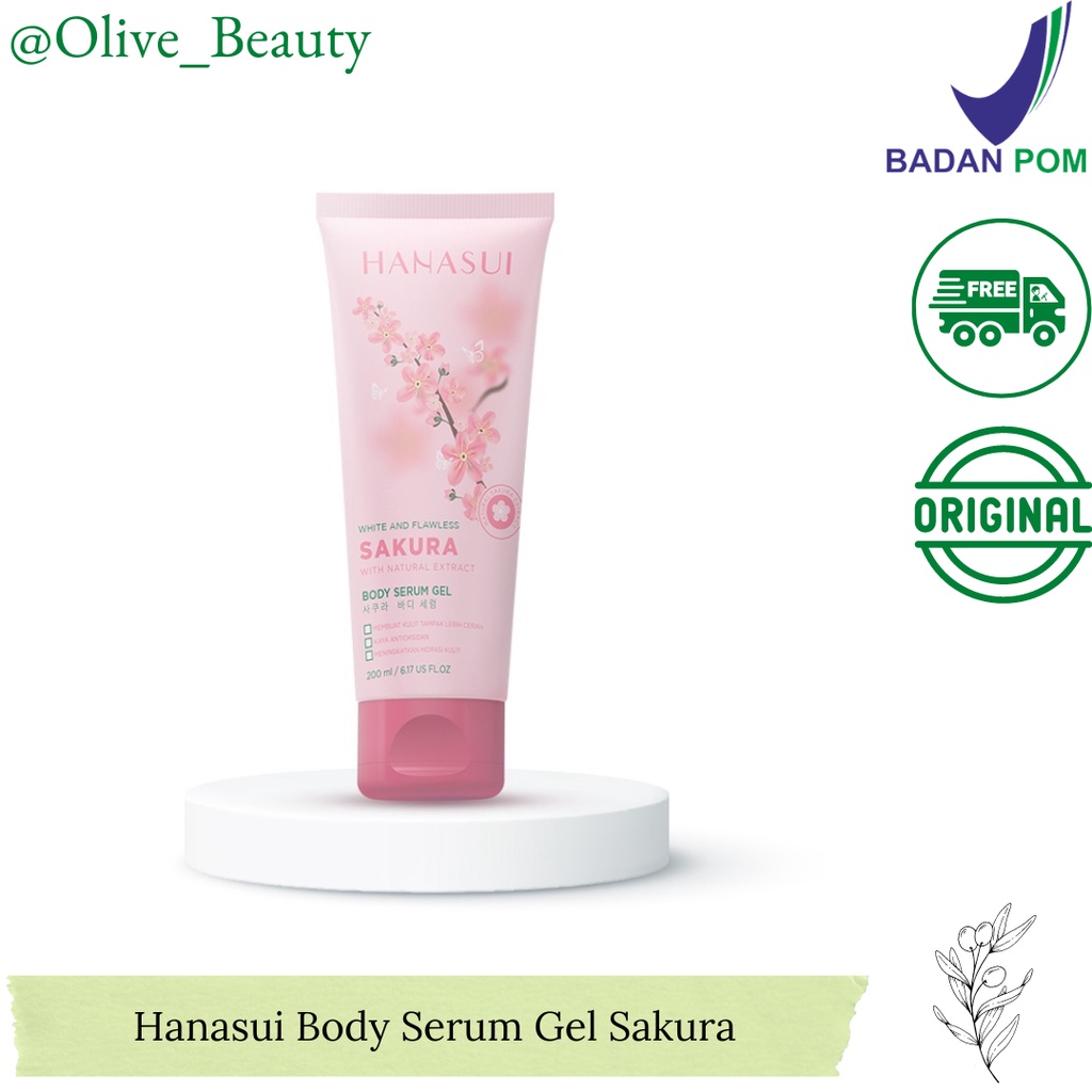 Jual Hanasui Body Serum Gel Sakura | Shopee Indonesia